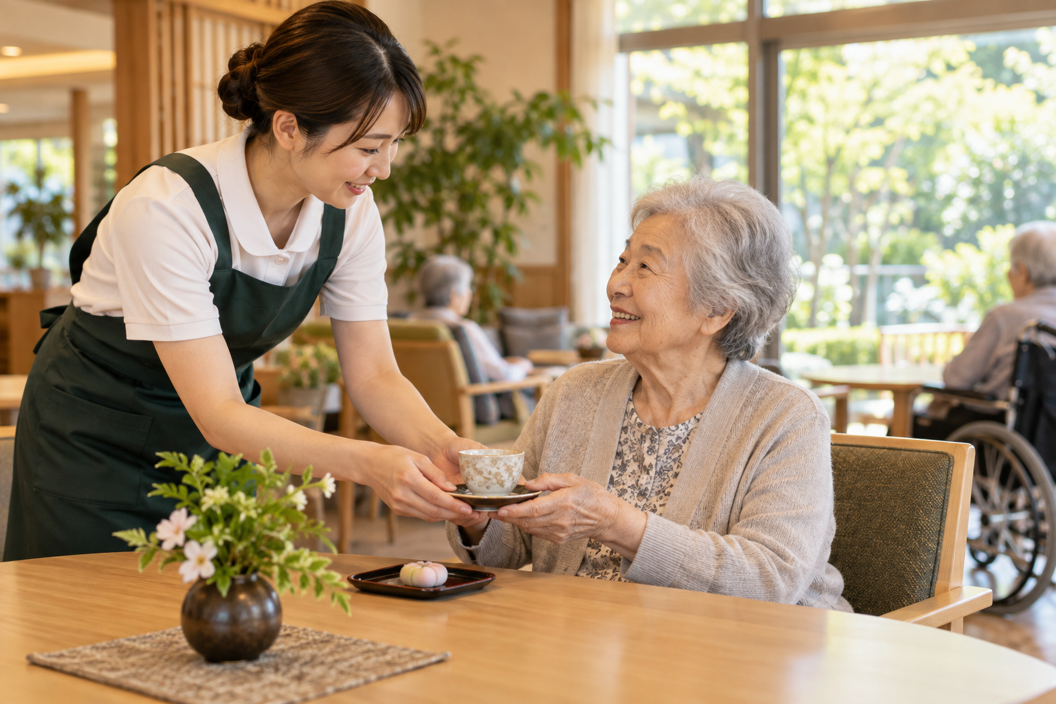 利用者様の尊厳を大切にするサービス